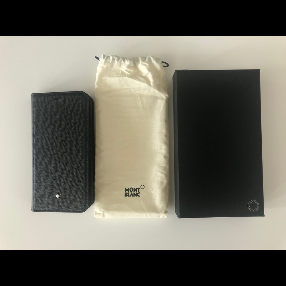 Montblanc Sartorial Double Flap iPhone X XS Case